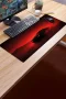 SonicTouch Klavye Mousepad 32x70cm Kızıl Drift Dikişsiz Pürüzsüz Sıvı Geçirmez Kaymaz Taban
