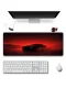 SonicTouch Klavye Mousepad 32x70cm Kızıl Drift Dikişsiz Pürüzsüz Sıvı Geçirmez Kaymaz Taban