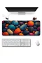 SonicTouch Klavye Mousepad 40x90cm Kintsugi Çakılları Dikişsiz Pürüzsüz Sıvı Geçirmez Kaymaz Taban