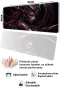 SonicTouch Klavye Mousepad 40x90cm Kızıl Siber Kraliçe Dikişsiz Pürüzsüz Sıvı Geçirmez Kaymaz Taban