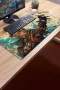 SonicTouch Klavye Mousepad 40x90cm Bakır Bilge Dikişsiz Pürüzsüz Sıvı Geçirmez Kaymaz Taban