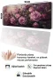 SonicTouch Klavye Mousepad 40x90cm Gece Gülleri Dikişsiz Pürüzsüz Sıvı Geçirmez Kaymaz Taban