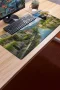 SonicTouch Klavye Mousepad 40x90cm Yeşil Kanal Dikişsiz Pürüzsüz Sıvı Geçirmez Kaymaz Taban