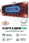 SonicTouch Klavye Mousepad 40x90cm Dikişsiz Pürüzsüz Su Geçirmez Kaymaz Code Devre Kartı
