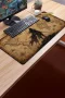 SonicTouch Klavye Mousepad 40x90cm Dünyanın Eşiğinde Dikişsiz Pürüzsüz Sıvı Geçirmez Kaymaz Taban