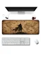 SonicTouch Klavye Mousepad 40x90cm Dünyanın Eşiğinde Dikişsiz Pürüzsüz Sıvı Geçirmez Kaymaz Taban