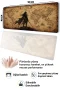 SonicTouch Klavye Mousepad 40x90cm Dünyanın Eşiğinde Dikişsiz Pürüzsüz Sıvı Geçirmez Kaymaz Taban
