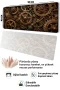 SonicTouch Klavye Mousepad 40x90cm Bronz Çarklar Dikişsiz Pürüzsüz Sıvı Geçirmez Kaymaz Taban