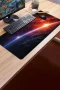 SonicTouch Klavye Mousepad 40x90cm Galaktik Gün Doğumu Dikişsiz Pürüzsüz Sıvı Geçirmez Kaymaz Taban