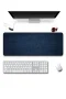 SonicTouch Klavye Mousepad 40x90cm Gece Mavisi Dikişsiz Pürüzsüz Sıvı Geçirmez Kaymaz Taban