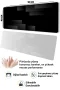 SonicTouch Klavye Mousepad 40x90cm Siyah Perspektif Dikişsiz Pürüzsüz Sıvı Geçirmez Kaymaz Taban