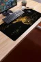 SonicTouch Klavye Mousepad 40x90cm Antalya Gece Haritası Pürüzsüz Sıvı Geçirmez Kaymaz Taban