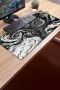 SonicTouch Klavye Mousepad 40x90cm Gece Girdabı Dikişsiz Pürüzsüz Sıvı Geçirmez Kaymaz Taban