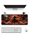SonicTouch Klavye Mousepad 40x90cm Kor Savaşçısı Dikişsiz Pürüzsüz Sıvı Geçirmez Kaymaz Taban