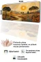 SonicTouch Klavye Mousepad 40x90cm Altın Vadi Dikişsiz Pürüzsüz Sıvı Geçirmez Kaymaz Taban
