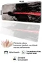 SonicTouch Klavye Mousepad 40x90cm Kızıl Katana Dikişsiz Pürüzsüz Sıvı Geçirmez Kaymaz Taban