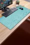 SonicTouch Klavye Mousepad 40x90cm Mavi Huzur Dikişsiz Kenar Pürüzsüz Sıvı Geçirmez Kaymaz Taban
