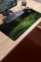SonicTouch Klavye Mousepad 40x90cm Yosun Vadisi Dikişsiz Kenar Pürüzsüz Sıvı Geçirmez Kaymaz Taban
