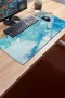 SonicTouch Klavye Mousepad 40x90cm Mint Fırtınası Dikişsiz Pürüzsüz Sıvı Geçirmez Kaymaz Taban