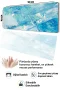 SonicTouch Klavye Mousepad 40x90cm Mint Fırtınası Dikişsiz Pürüzsüz Sıvı Geçirmez Kaymaz Taban