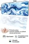 SonicTouch Klavye Mousepad 40x90cm Buzul Girdabı Dikişsiz Pürüzsüz Sıvı Geçirmez Kaymaz Taban