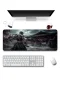 SonicTouch Klavye Mousepad 40x90cm Tapınak Savaşçısı Dikişsiz Pürüzsüz Sıvı Geçirmez Kaymaz Taban