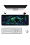 SonicTouch Klavye Mousepad 40x90cm Neon Bull Market Dikişsiz Pürüzsüz Sıvı Geçirmez Kaymaz Taban