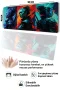 SonicTouch Klavye Mousepad 40x90cm Neon Savaşçı Dikişsiz Pürüzsüz Sıvı Geçirmez Kaymaz Taban
