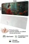 SonicTouch Klavye Mousepad 40x90cm Kızıl Akvaryum Dikişsiz Pürüzsüz Sıvı Geçirmez Kaymaz Taban