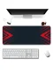 SonicTouch Klavye Mousepad 40x90cm Kırmızı Hücum Dikişsiz Pürüzsüz Sıvı Geçirmez Kaymaz Taban