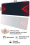 SonicTouch Klavye Mousepad 40x90cm Kırmızı Hücum Dikişsiz Pürüzsüz Sıvı Geçirmez Kaymaz Taban