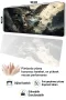 SonicTouch Klavye Mousepad 40x90cm Baykuş Ruhu Dikişsiz Pürüzsüz Sıvı Geçirmez Kaymaz Taban