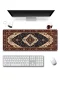 SonicTouch Klavye Mousepad 40x90cm Şah Motifi Dikişsiz Pürüzsüz Yüzey Sıvı Geçirmez Kaymaz Taban