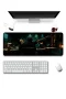 SonicTouch Klavye Mousepad 40x90cm Perde Arkası Dikişsiz Pürüzsüz Sıvı Geçirmez Kaymaz Taban