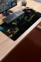 SonicTouch Klavye Mousepad 40x90cm Perde Arkası Dikişsiz Pürüzsüz Sıvı Geçirmez Kaymaz Taban