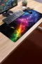 SonicTouch Klavye Mousepad 40x90cm Nebula Ufku Dikişsiz Pürüzsüz Sıvı Geçirmez Kaymaz Taban