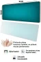 SonicTouch Klavye Mousepad 40x90cm Yeşil Aura Dikişsiz Pürüzsüz Sıvı Geçirmez Kaymaz Taban