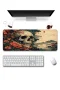 SonicTouch Klavye Mousepad 40x90cm Karanlık Ukiyo-e Dikişsiz Pürüzsüz Sıvı Geçirmez Kaymaz Taban