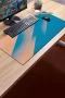 SonicTouch Klavye Mousepad 40x90cm Mercan Ufku Dikişsiz Pürüzsüz Sıvı Geçirmez Kaymaz Taban