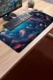 SonicTouch Klavye Mousepad 40x90cm Işıltılı Derinlikler Dikişsiz Pürüzsüz Sıvı Geçirmez Kaymaz Taban