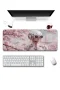 SonicTouch Klavye Mousepad 40x90cm Sakura Pilot Dikişsiz Pürüzsüz Sıvı Geçirmez Kaymaz Taban