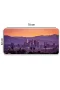 SonicTouch Metropol Gün Batımı Temalı Kaymaz Gaming Oyuncu Masaüstü Dikişsiz Klavye Mouse Pad 32x70Cm