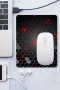 SonicTouch Siyah Petek Desenli Kaydırmaz Gaming Oyuncu Masaüstü Dikişsiz Mouse Pad 17x21cm