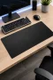 SonicTouch Siyah XXL Gamer Klavye Mouse Pad 40x90cm Kaymaz Tabanlı Dikişsiz Pürüzsüz Yüzey