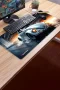 SonicTouch Klavye Mouse Pad Xxl 40x90cm Gri Vosvos Gamer Oyuncu Pürüzsüz Sıvı Geçirmez Yüzey
