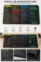SonicTouch Windows Klavye Kısayol Tuşları Tablosu Referans Kılavuzu Xxl Klavye Mouse Pad 40x90Cm