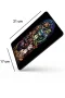 SonicTouch Vitray Chibi Kedileri Kaydırmaz Gaming Oyuncu Dikişsiz Siyah Mor Mouse Pad17x21cm