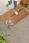 Valerine Life Beyaz Petunyalar Hoş Geldiniz Kapı Önü Paspası 45x70cm