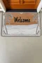 Valerine Life Deniz ve Palmiye Manzaralı Welcome Kapı Önü Paspası 45x70cm