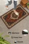 Valerine Life Kapı Önü Paspası 45x70cm Ev Ofis işyeri iç Dış Şahmeran Motifi Dijital Baskılı Kaymaz